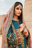 Maria B MC-705-Blue Couture Wedding Collection