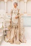 Maria B MC906-Ivory Couture Wedding Collection