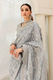 Maria B MC908-Iceblue Couture Wedding Collection