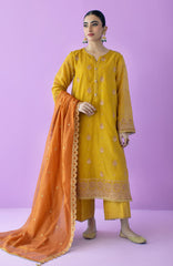 Orient OTLF-23-045 MUSTARD KHADDI NET Festive Eid Collection Vol 2