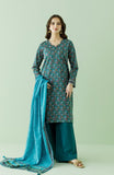 Orient OTL-23-349/U Teal Summer Lawn Collection 2024