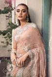 Maria B MPC-23-105-Peach And Grey Chiffon Collection