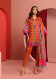 Alkaram MS-06-23-Orange-2 Mid Summer Collection