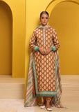 Alkaram MS-17.1-23-Ochre Mid Summer Collection
