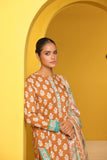 Alkaram MS-17.1-23-Ochre Mid Summer Collection