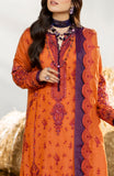 Maryum N Maria Chuni MW23562 Shehr Bano Peach Leather Collection