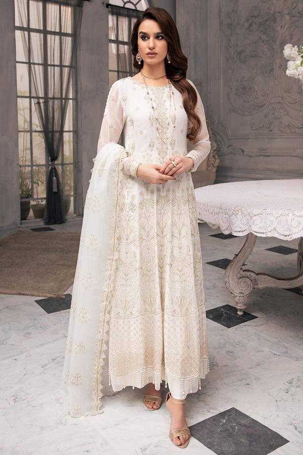 Motifz 2646 White Dove Bemberg Chiffon 2021