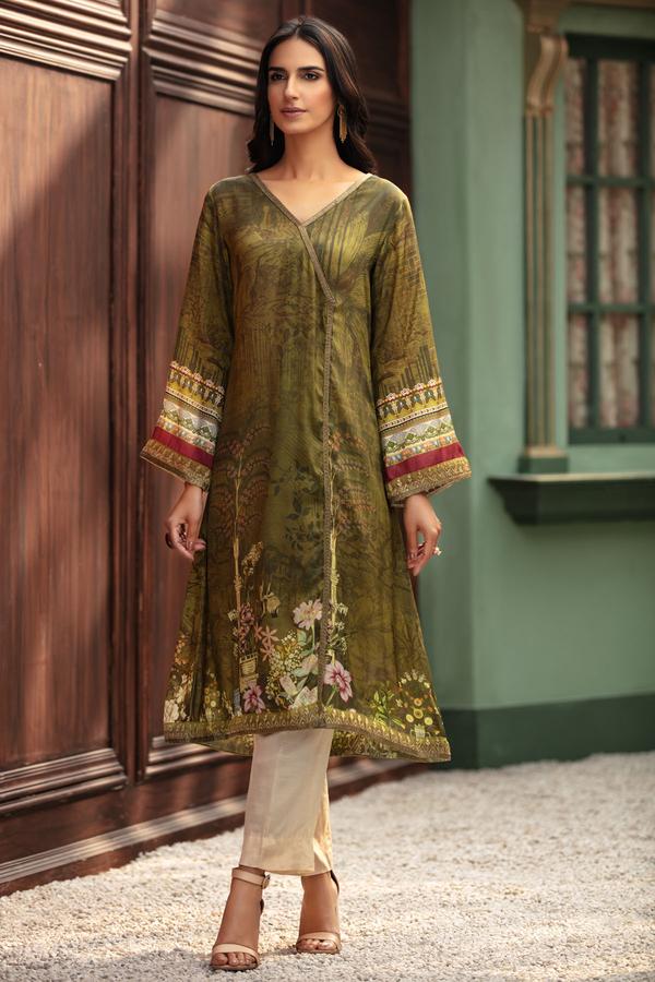 Motifz 2688 Classy Green Shirt 2021