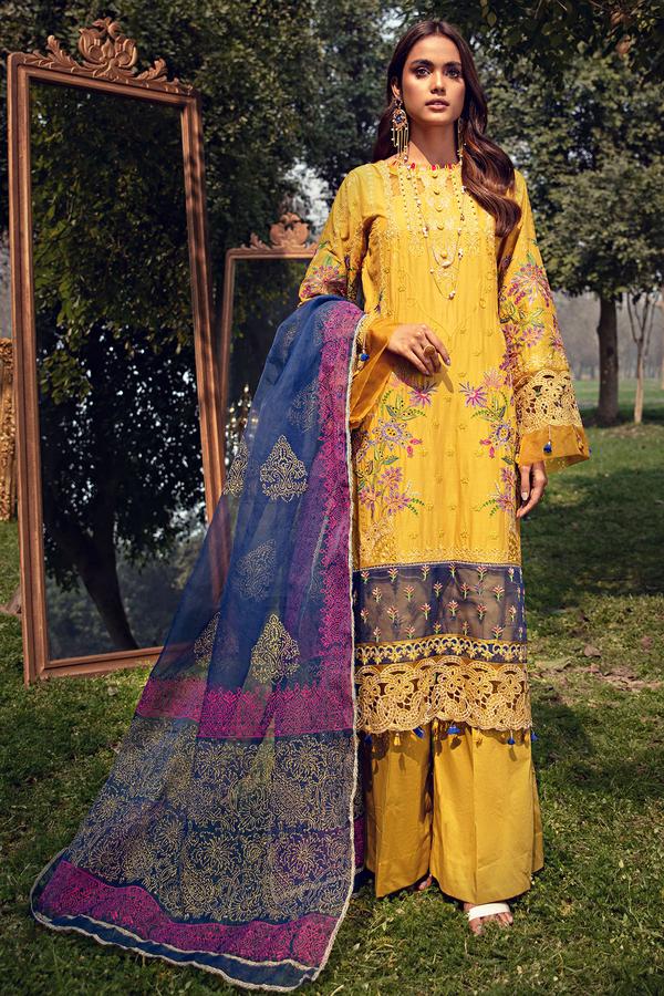 Motifz 2808 Canary Premium Lawn 2021