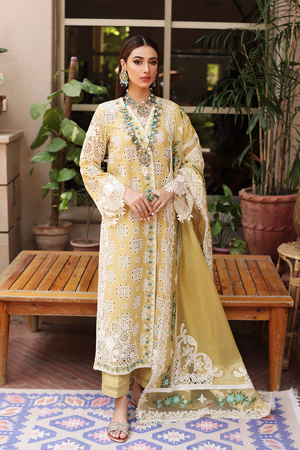 Manara By Kahf Nargis Summer Luxury Lawn 2022