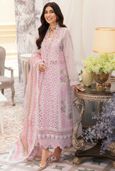 Noor By Saadia Asad D2 Blush Laserkari Eid Lawn 2022