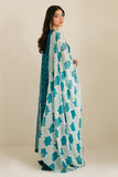 Cross Stitch Freckle Teal-4pc Organza The Bride Tribe Wedding Collection