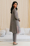 Cross Stitch Charcoal Dust - 2pc Linen Printed Khaddar & Linen Collection