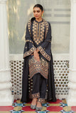 Cross Stitch Smoky Fleck - 3pc Linen Embroidered Khaddar & Linen Collection