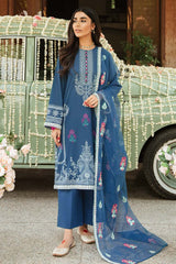 Cross Stitch NavyGlint Meharbano Eid Lawn 2022