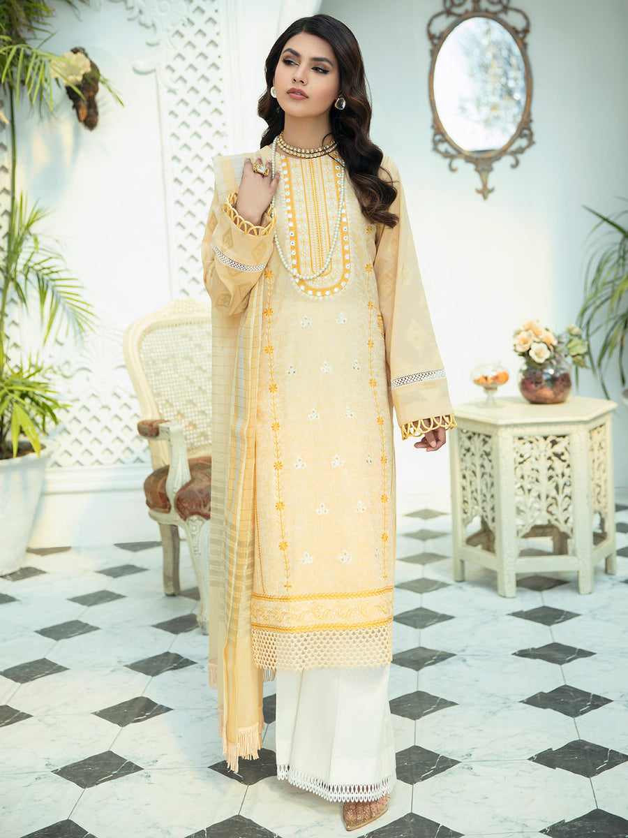 Rajbari Design # D 03 Nissa Embroidered Vol 01 2022