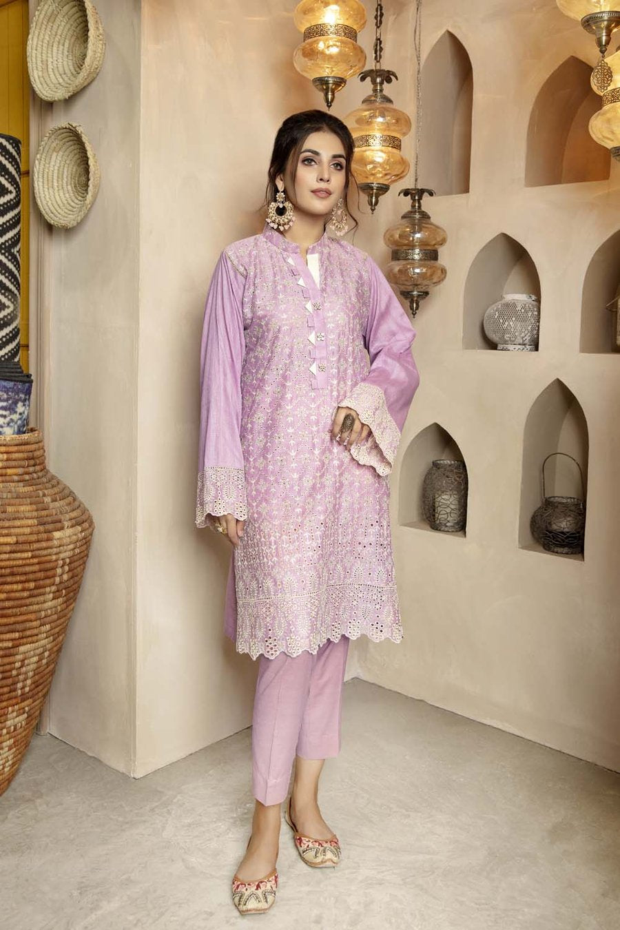 We Peep Adan Libas Chikankari Embroidered Kurti 2021 Sara Clothes