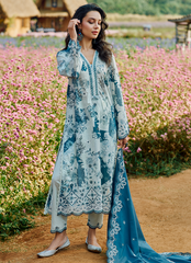 Image Samah Spring Lawn Collection 2024