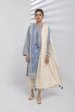 Sapphire Step-up Blue Dupatta Eid Ready To Wear 2021