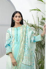 Bonanza Satrangi S Blue Lawn Suit Rsk222p21 Eid Pret 2022