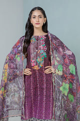 Bonanza Satrangi Purple Lawn Suit Rsk222p37 Eid Pret 2022