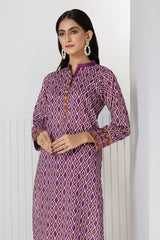 Bonanza Satrangi Purple Lawn Suit Rsk222p42 Eid Pret 2022