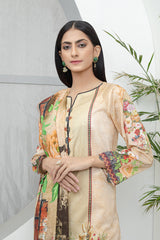 Bonanza Satrangi Beige Lawn Suit Rsk223p11 Eid Pret 2022