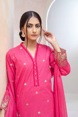 Bonanza Satrangi Pink Lawn Suit Rsk223p19 Eid Pret 2022