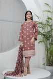 Bonanza Satrangi Brown Lawn Suit Rsk223p23 Eid Pret 2022