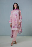 Bonanza Satrangi Pink Lawn Suit Rsk223p63 Eid Pret 2022