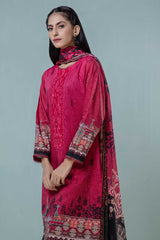 Bonanza Satrangi D Pink Lawn Suit Rsk223p68 Eid Pret 2022