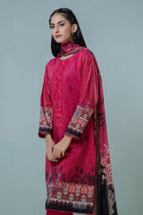 Bonanza Satrangi Pink Lawn Suit Rsk223p70 Eid Pret 2022