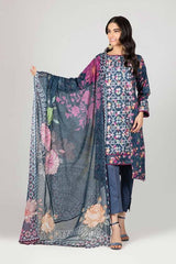 Bonanza Satrangi RSO213P99 D BLUE Summer Lawn 2021