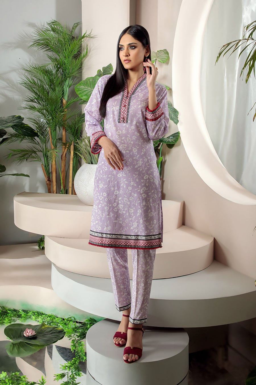 Bonanza Satrangi Rso222p06 Lilac Eid Prints 2022