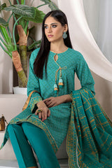 Bonanza Satrangi Rso223p06 Green Eid Prints 2022