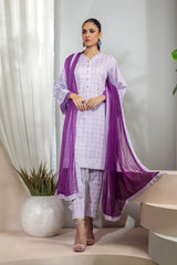 Bonanza Satrangi Rso223p09 Purple Eid Prints 2022