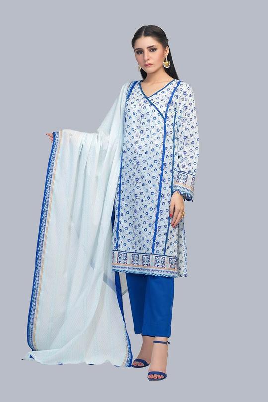 Bonanza Satrangi RSR213P18-S-BLUE Eid Collection 2021