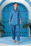 Bonanza Satrangi Rsr222p05 Blue Eid Prints 2022