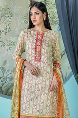 Bonanza Satrangi Rsr222p09 Yellow Eid Prints 2022