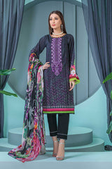 Bonanza Satrangi Rsr223p25 Black Eid Prints 2022