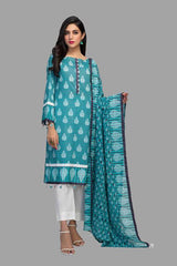 Bonanza Satrangi RST212P27 AQUA Summer Lawn 2021