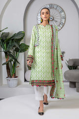 Bonanza Satrangi Rst223p12 Green Eid Prints 2022