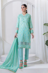 Bonanza Satrangi Rst223p14 Green Eid Prints 2022