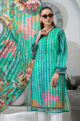 Bonanza Satrangi Rst223p26b Green Eid Prints 2022