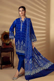 Bonanza Satrangi Blue Khaddar Suit (RWO223P10B) Winter Collection 2022