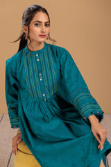 Bonanza Satrangi Teal Jacquard Sas232p21 Fesitve Pret