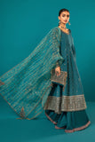 Maria B SF-EA23-10-Teal Luxury Casual Prets Vol 2