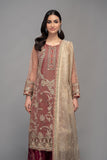 Maria B SF-EF23-10-Maroon Luxury Casual Prets Vol 2