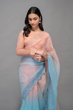 Maria B SF-EF23-35-Blue_Peach Luxury Casual Prets Vol 2