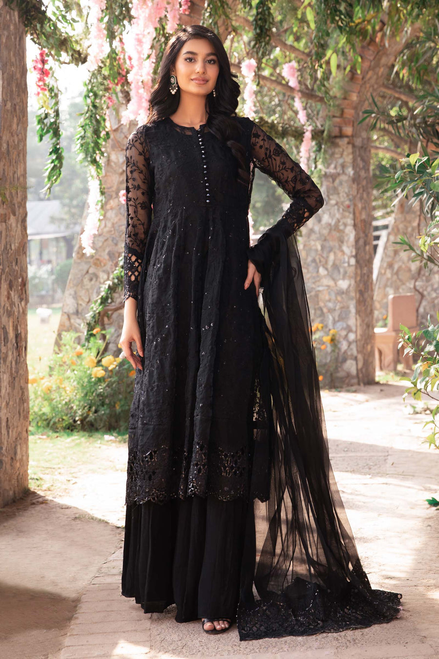 Maria B Black SF-EF23-20 Formal Eid – Sara Clothes